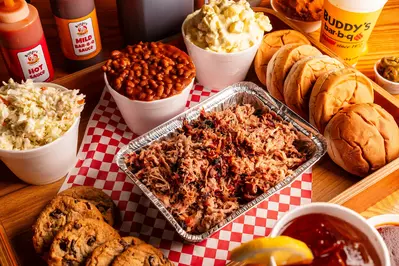 buddy's barbeque family pack