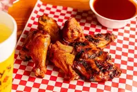 smoked wings at Buddy's Bar-b-q